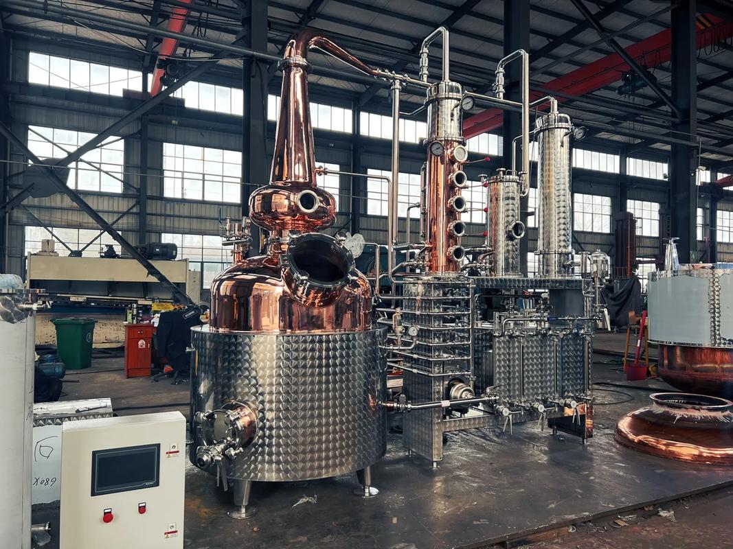 天沃機(jī)械500l威士忌金酒蒸餾器 伏特加白蘭地釀酒設(shè)備.#釀